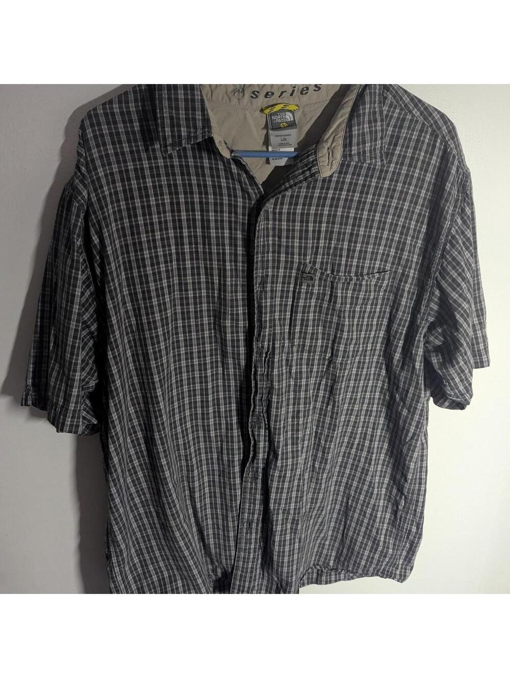 The North Face A5 Series Plaid Short-Sleeve Button-Up Shirt